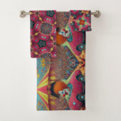 Carnavalschaos | Handdoek set (Insitu)