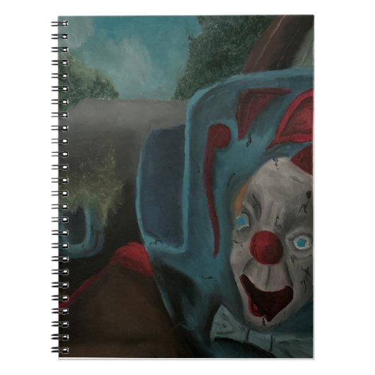 Carnavalsclown Notitieboek (Voorkant)
