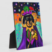 CARNAVALSDACHSHUND FOTOPLAAT (Zijkant)