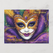 💚💜💛Carnavalsjuichen Briefkaart (Voorkant)