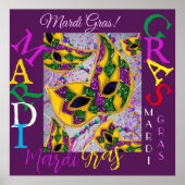 CARNAVALSKUNST POSTER (Voorkant)