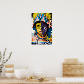 carnavalverf poster (Keuken)