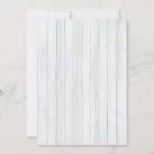 Carne Asada Rustiek Mexicaanse BBQ Verjaardagsfees Kaart (Achterkant)