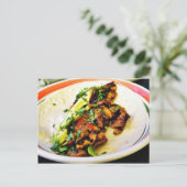 Carne Asada Tacos Briefkaart (Staand voorkant)