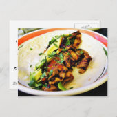 Carne Asada Tacos Briefkaart (Voorkant / Achterkant)