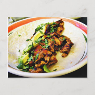 Carne Asada Tacos Briefkaart