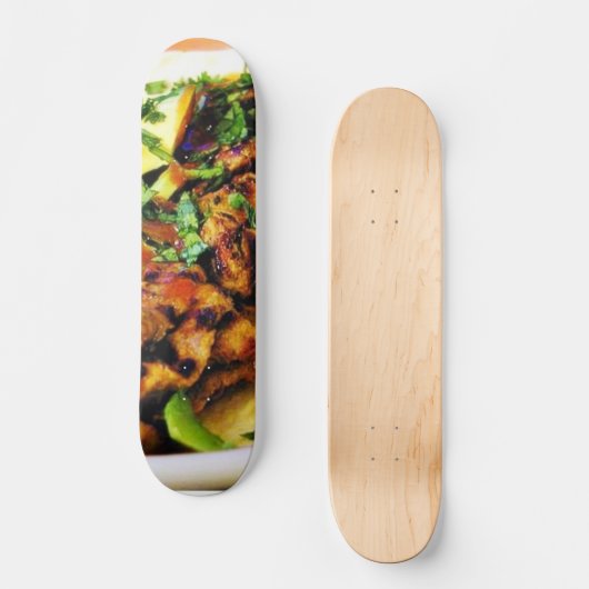 Carne Asada Tacos Skateboard (Voorkant)