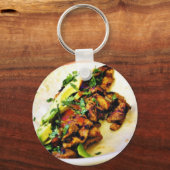 Carne Asada Tacos Sleutelhanger (Voorkant)
