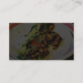 Carne Asada Tacos Visitekaartje (Achterkant)