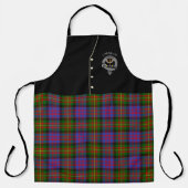 Carnegie Clan Badge & Tartan Kilt Schort (Voorkant)