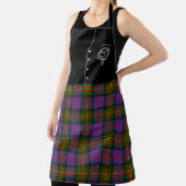 Carnegie Clan Badge & Tartan Kilt Schort (Insitu)