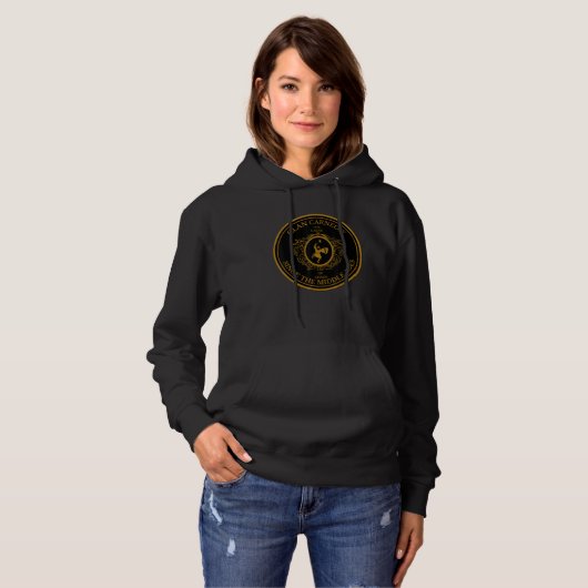 Carnegie Clan Scottish Swordsman Hoodie (Voorkant volledig)