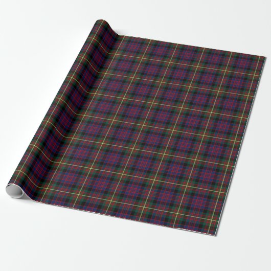 Carnegie Clan Tartan Cadeaupapier (Uitgerold)