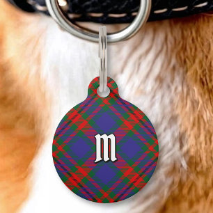 Carnegie Clan Tartan Huisdierpenning