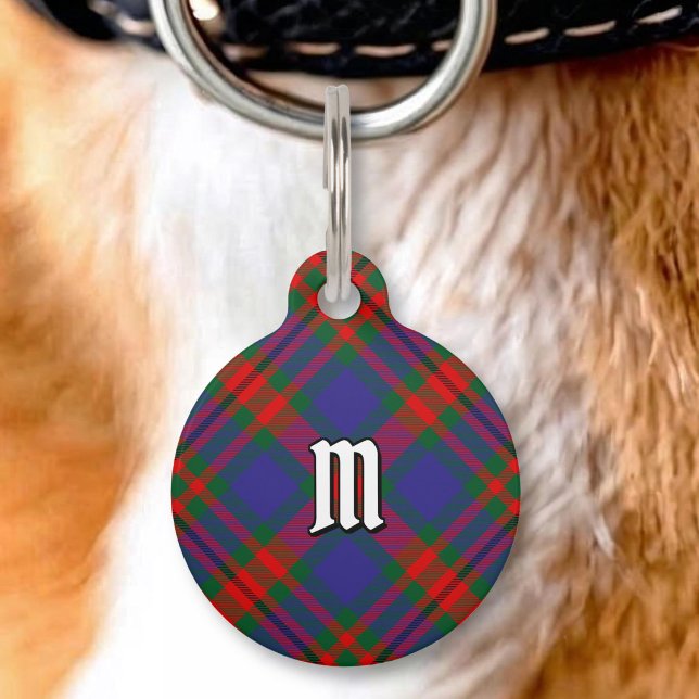 Carnegie Clan Tartan Huisdierpenning (Creator heeft geüpload)