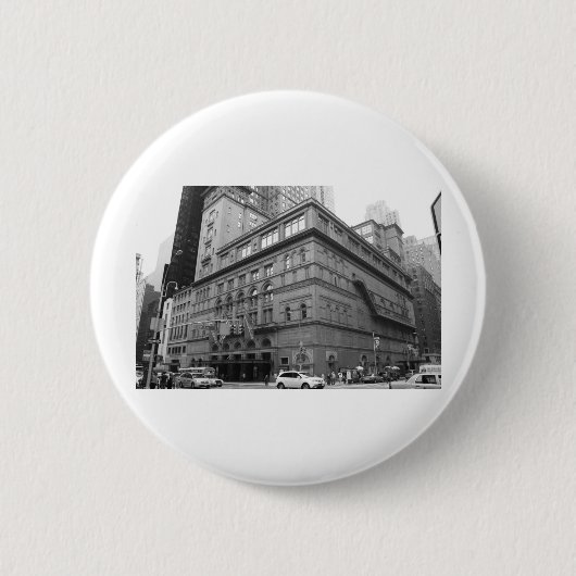 Carnegie Hall Ronde Button 5,7 Cm (Voorkant)