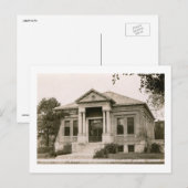Carnegie Lawther Library, Red Wing, Minnesota Briefkaart (Voorkant / Achterkant)