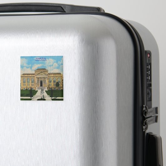 Carnegie Library Anniston Alabama Magneet (Insitu (bagage))