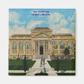  Carnegie Library Anniston Alabama Magneet (Voorkant)