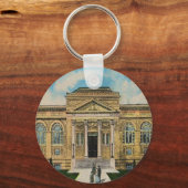 Carnegie Library Anniston Alabama Sleutelhanger (Voorkant)