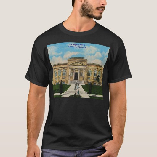  Carnegie Library Anniston Alabama T-shirt (Voorkant)