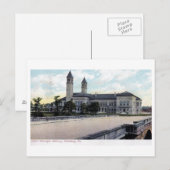 Carnegie Library, Pittsburgh, Vintage van Pennsylv Briefkaart (Voorkant / Achterkant)