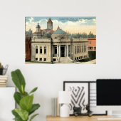 Carnegie Library San Bernardino CA  c1915 Poster (Thuiskantoor)