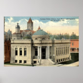 Carnegie Library San Bernardino CA  c1915 Poster (Voorkant)
