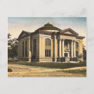 Carnegie Library, Shawnee, Oklahoma,  Briefkaart