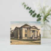 Carnegie Library, Shawnee, Oklahoma, Vintage Briefkaart (Staand voorkant)