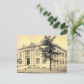 Carnegie Library, State College, Pennsylvania 1909 Briefkaart (Staand voorkant)