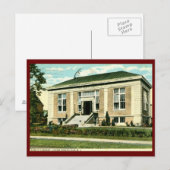 Carnegie Library, Upper Montclair, Verenigde State Briefkaart (Voorkant / Achterkant)
