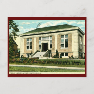 Carnegie Library, Upper Montclair, Verenigde State Briefkaart