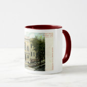 Carnegie Library, Yonkers, NY 1906 Vintage Mok (Voorkant rechts)