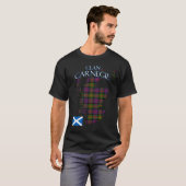 Carnegie Scottish Clan Tartan Schotland T-shirt (Voorkant volledig)