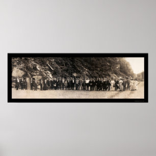 Carnegie Steel Company Foto 1908 Poster