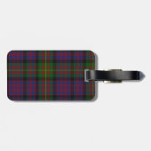 Carnegie Tartan Plaid Bagagelabel (Achterkant horizontaal)