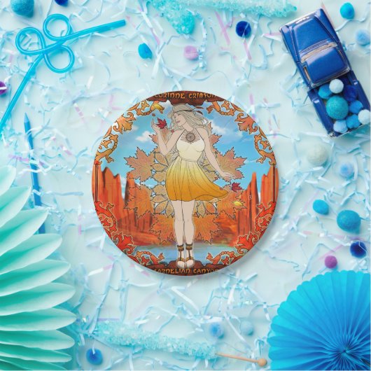 CARNELIAN CANYON PAPIEREN BORDJE (Feest)