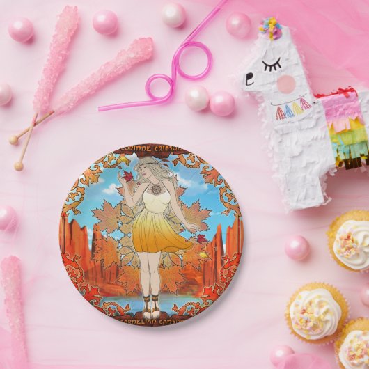 CARNELIAN CANYON PAPIEREN BORDJE (Feest)