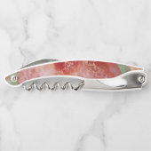 Carnelian in Agate Print Kurkentrekker (Achterkant)