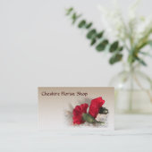 CarnenFlorist Visitekaartje (Staand voorkant)