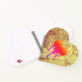 Carnet à spirales - Cœur d’or et éclats d’âme Notitieboek (Binnen)