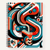 Carnet à spirales tech notitieboek (Voorkant)