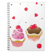 carnet "Amour de cupcakes" Notitieboek (Voorkant)