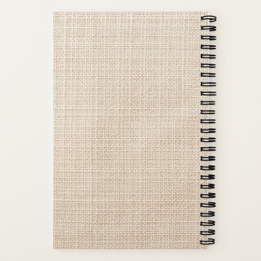 Carnet Beige Aesthetic - Minimalist Notitieboek (Achterkant)