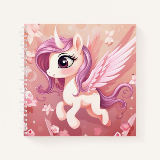 Carnet Cute Licorne Serie 1-2 Notitieboek (Voorkant)