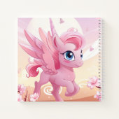 Carnet Cute Licorne Serie 1-2 Notitieboek (Achterkant)