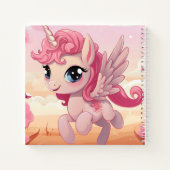 Carnet Cute Licorne Serie 1-3 Notitieboek (Achterkant)