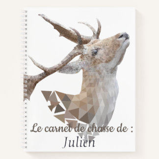 Carnet de chasse notitieboek
