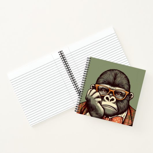 Carnet de notes Gorille Notitieboek (Binnen)